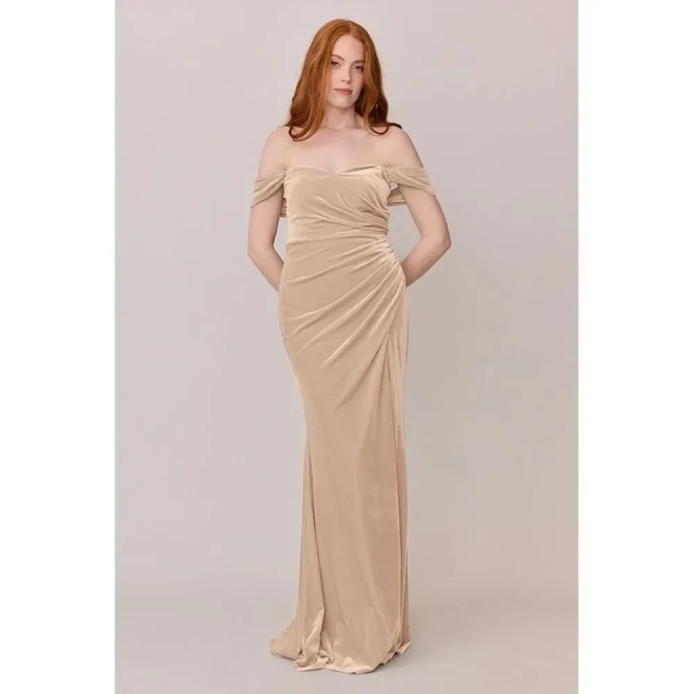 Revelry Ariel Convertible Velvet Dress